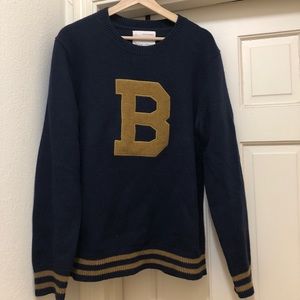 Varsity Wool Sweater